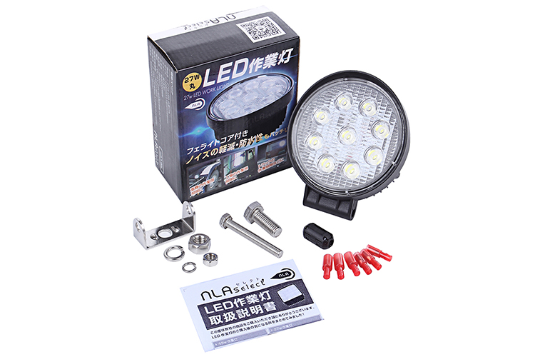 27w丸型作業灯　写真